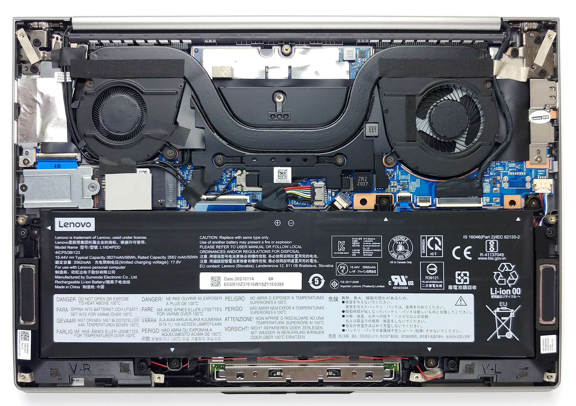 How to replace and fix lenovo ThinkBook 13s Gen 2 ITL 13S G2 ARE FHD 30pin LED 450.0M502.0011 LCD Cable (Lenovo ThinkBook 13s Gen 2)